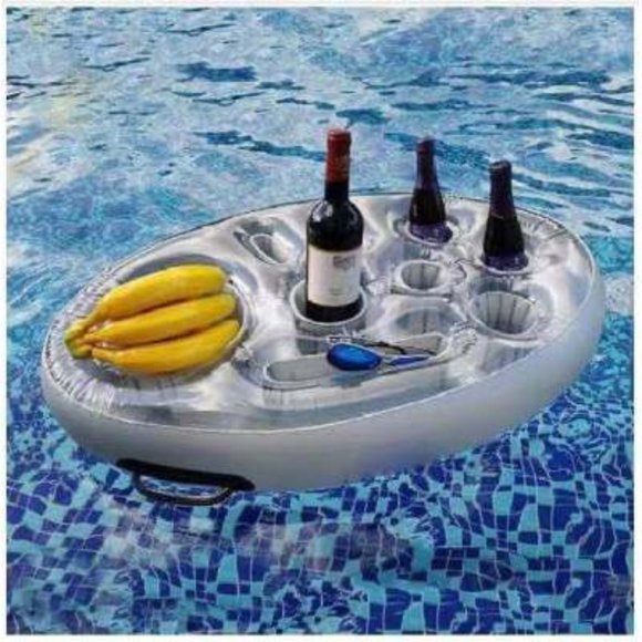 Summer Inflatable Float Drink Cooler Table - Picture 1 of 1